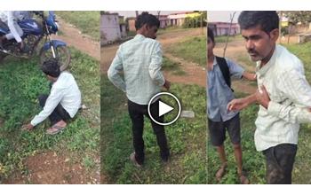 शराब के नशे में स्कूल पहुंचे शिक्षक का वीडियो सोशल मीडिया पर वायरल होने के बाद शिक्षा विभाग ने उन्हें निलंबित कर दिया