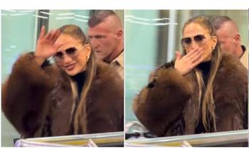 अरबपति की शादी में शामिल होने इंडिया पहुंचीं जेनिफर लोपेज़, पैपराज़ी को हाथ हिलाकर दी फ्लाइंग किस…