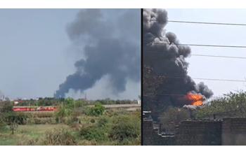 उरकुरा रेलवे स्टेशन के पास स्थित ऑयल फैक्ट्री में भीषण आग, इलाके में मची अफरा-तफरी…