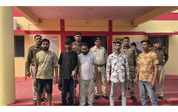 नशे पर पुलिस का बड़ा प्रहार: ब्राउन शुगर के साथ भाजपा पार्षद सहित 5 आरोपी गिरफ्तार