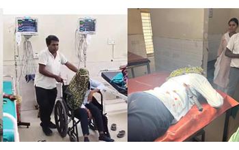 ड्यूटी पर जा रही नर्स पर दिनदहाड़े चाकू से हमला, आरोपियों की तलाश में पुलिस जुटी