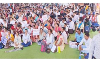 मांगें अधूरी, NHM कर्मचारियों में नाराज़गी—प्रदेश स्तरीय बैठक में हड़ताल की रणनीति तय करेंगे