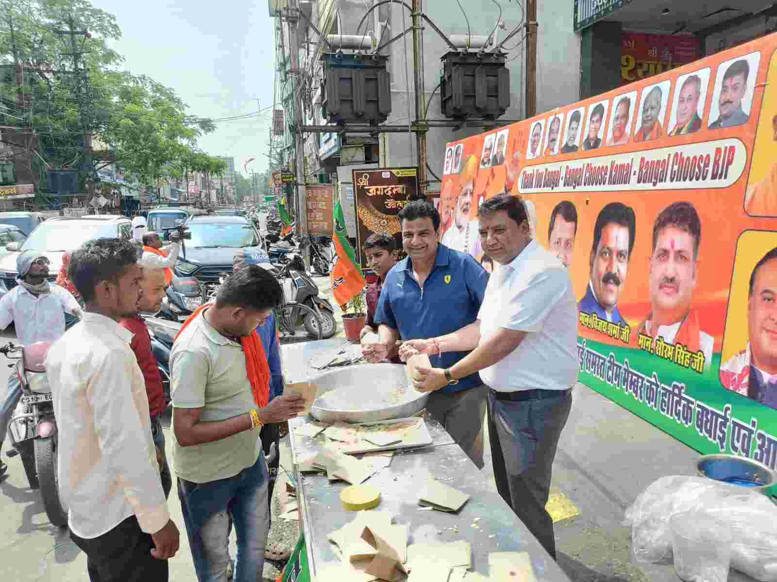 पश्चिम बंगाल में बीजेपी की जीत का जश्न कमल सोनी और टीम के संग.सेलिब्रेशन को लेकर बोले सोनी.