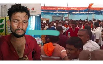 सरकारी कार्यक्रम में चाकूबाजी से हड़कंप, सरपंच पर हमला, मौके पर अफरा-तफरी का माहौल