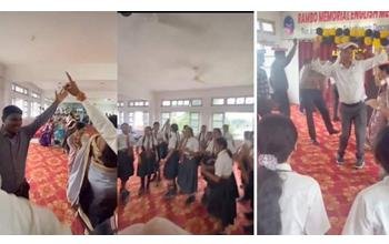 शिक्षक दिवस पर टीचर का डांस VIDEO वायरल, छात्रों संग ‘बीड़ी जलाई ले जिगर से पिया’ पर जमकर थिरके