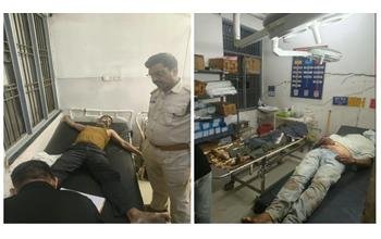 घर के सामने खड़े होकर बात कर रहे दो भाइयों की तेज रफ्तार मालवाहक की टक्कर से मौत