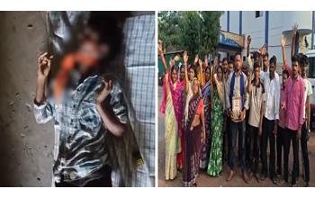 ग्रामीण की संदिग्ध मौत: फांसी के फंदे पर मिला शव, परिजनों ने जांच के बाद कार्रवाई की मांग